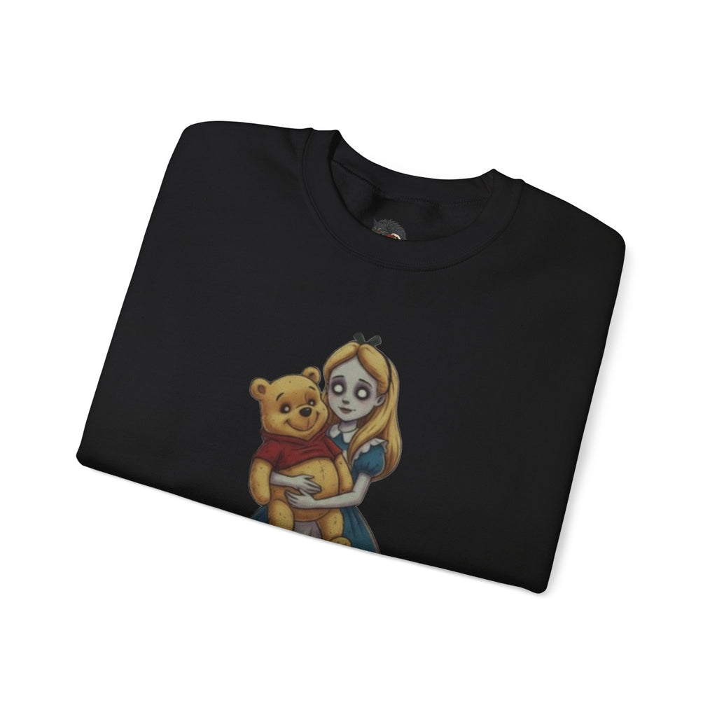 Creepy Alice and Winnie the Pooh Unisex Sweatshirt