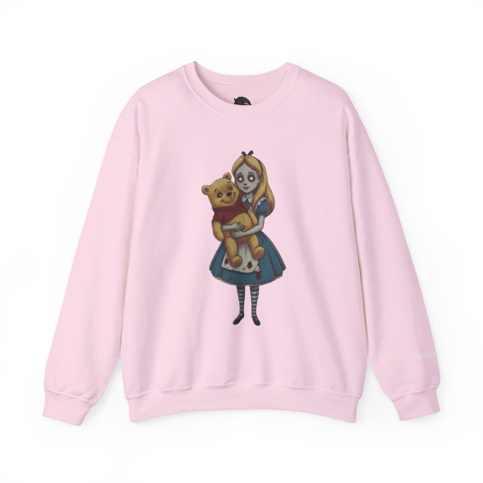 Creepy Alice and Winnie the Pooh Unisex Sweatshirt