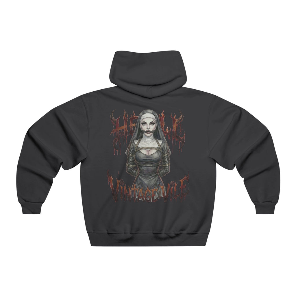 Theres No Place Like Hell Nun Hoodie