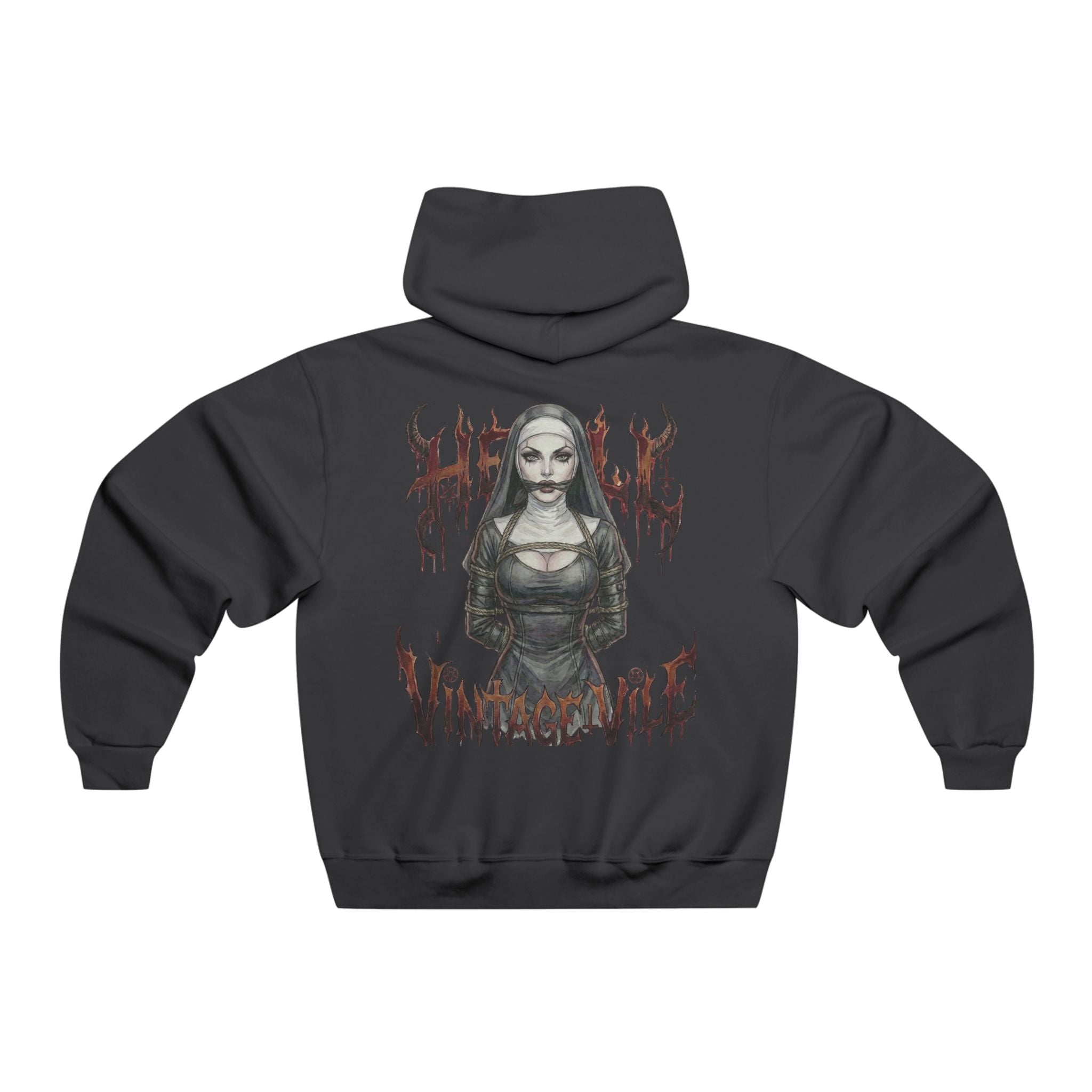Theres No Place Like Hell Nun Hoodie