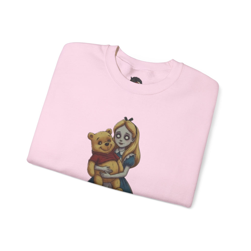 Creepy Alice and Winnie the Pooh Unisex Sweatshirt