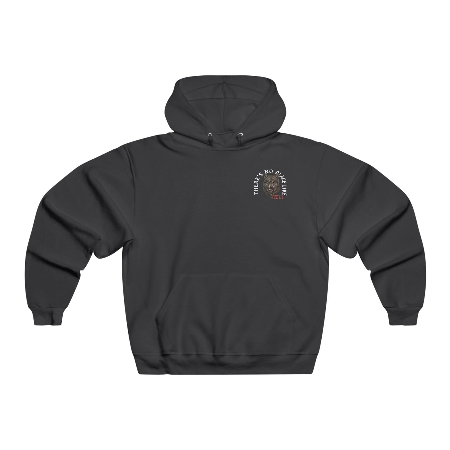 Theres No Place Like Hell Graphic Hoodie — Edgy Horror Streetwear
