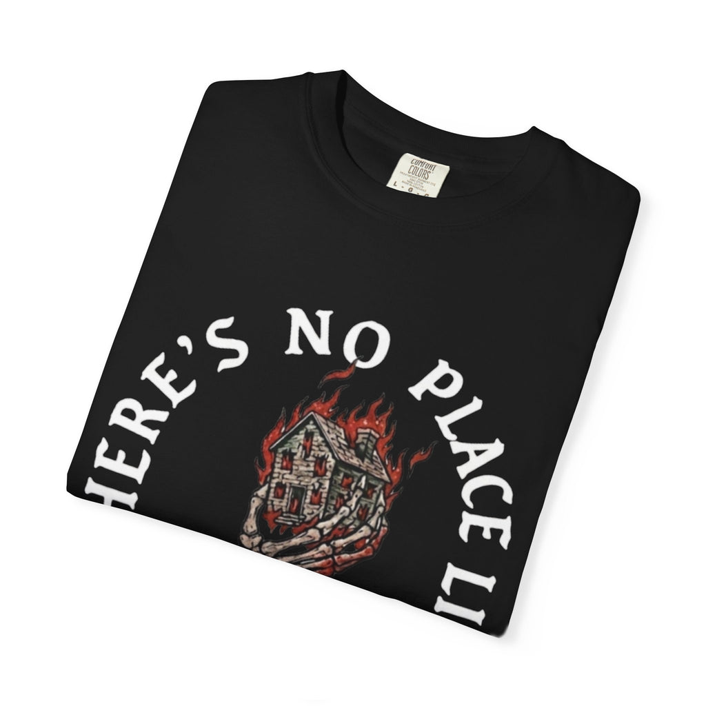 "There’s No Place Like Hell" Graphic T-Shirt — Vintage Vile Gothic Tee